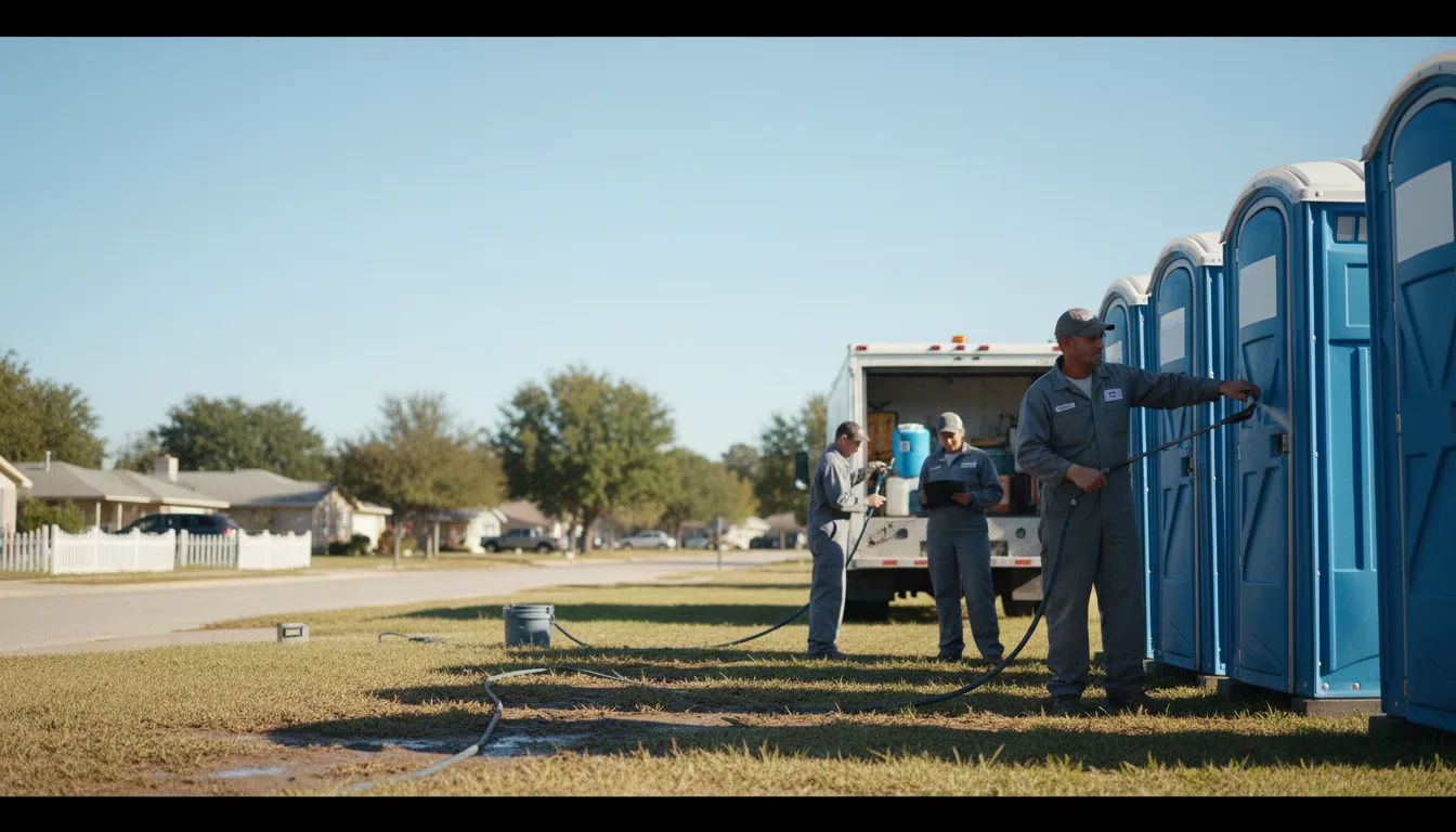 Long-Term Portable Toilet Rental in Wheeler, MI near me